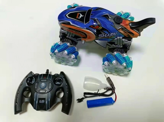 RC voiture requin vert