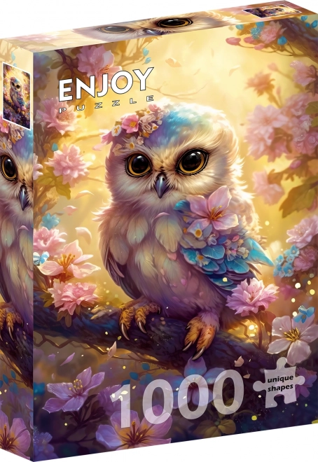 Profitez du puzzle adorables petites chouettes 1000 pièces