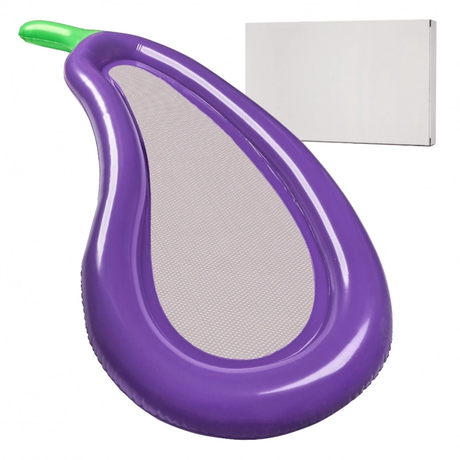 Matelas gonflable aubergine avec filet 240cm