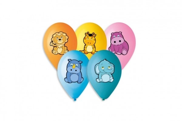 Ballons gonflables à motifs d’animaux, 5 pièces
