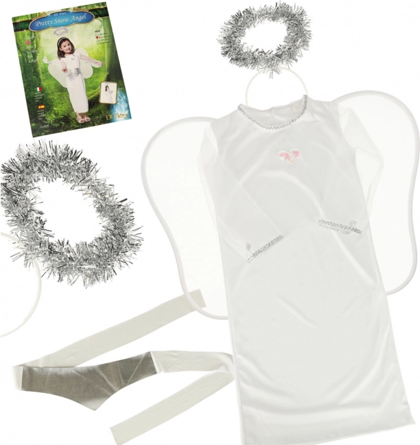 Costume d’ange avec auréole, taille M