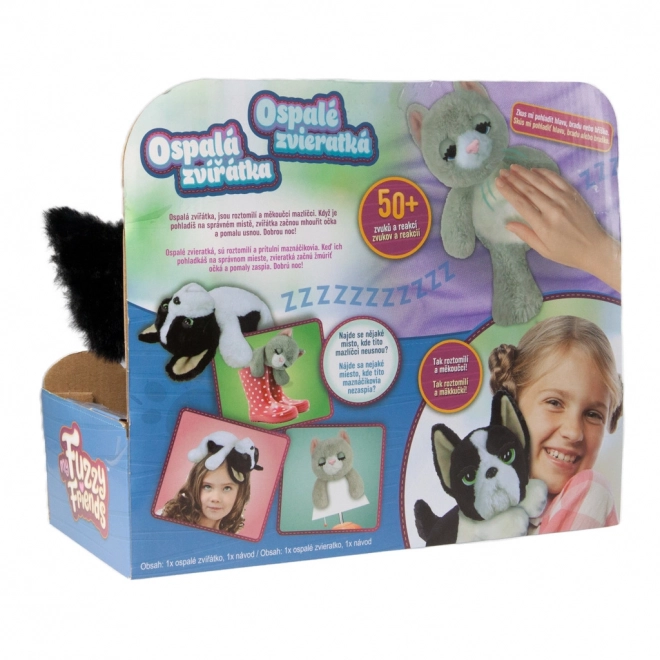 Animaux endormis chiot