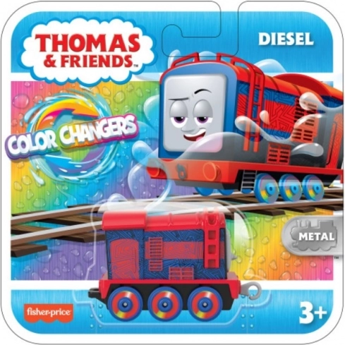 Locomotive changeant de couleur Thomas et ses amis