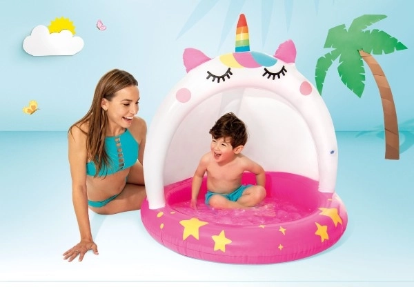 Piscine gonflable Licorne