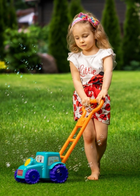 Tracteur à bulles Fru Blu avec ensemble et solution 0,4l