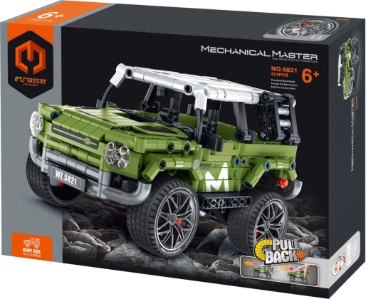 Jeu de construction IM.MASTER voiture tout-terrain 474 pièces avec retour en arrière
