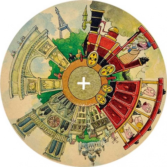 Modèle en bois articulé ARToy City – Autour du monde : Paris