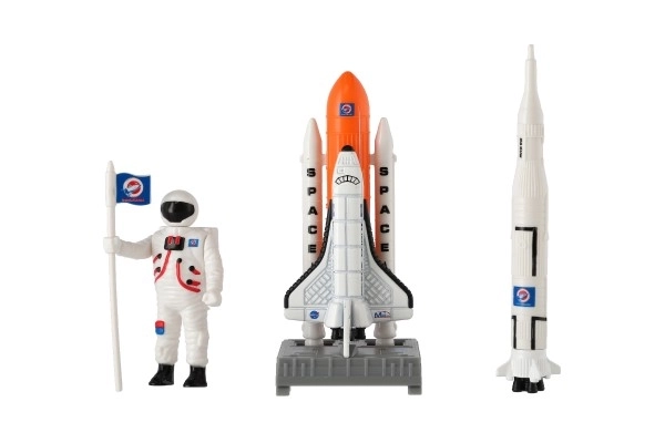 Jouet spatial - ensemble d'astronautes et de navette spatiale