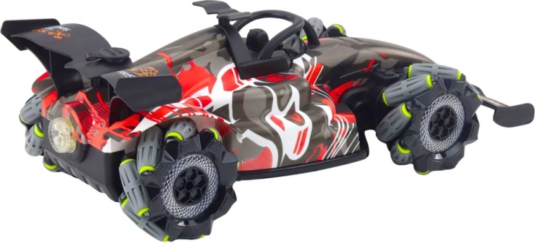 Conduite dans toutes les directions et tours à 360°