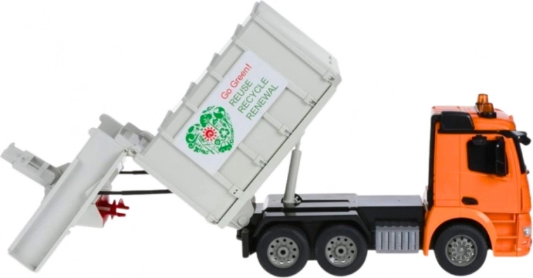 Fonctions réalistes du camion-benne