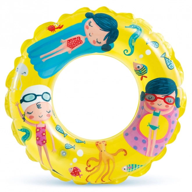 Cercle gonflable 61 cm en sac 6-10 ans