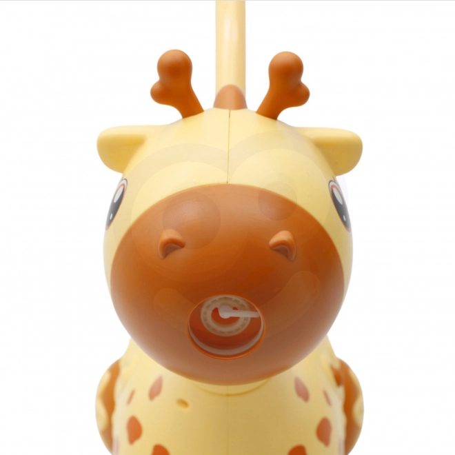 Girafe mobile 2 en 1 avec bulle de savon pour enfants