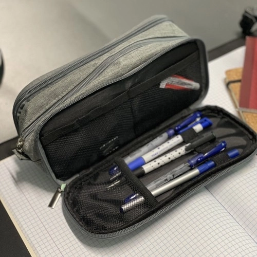 Trousse triple - grise Maaleo 24512