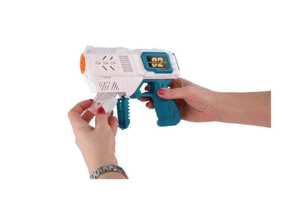 Pistolet à bulles avec recharge