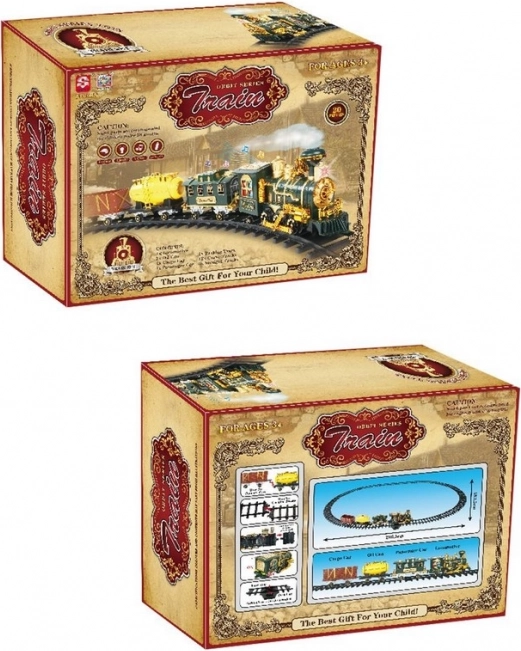 Ensemble de train historique à piles