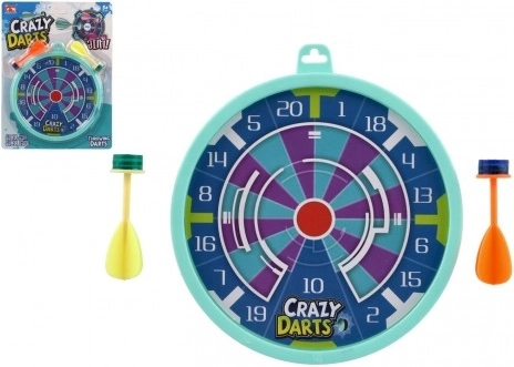 Cible pour enfants avec fléchettes à ventouse 15,5 cm