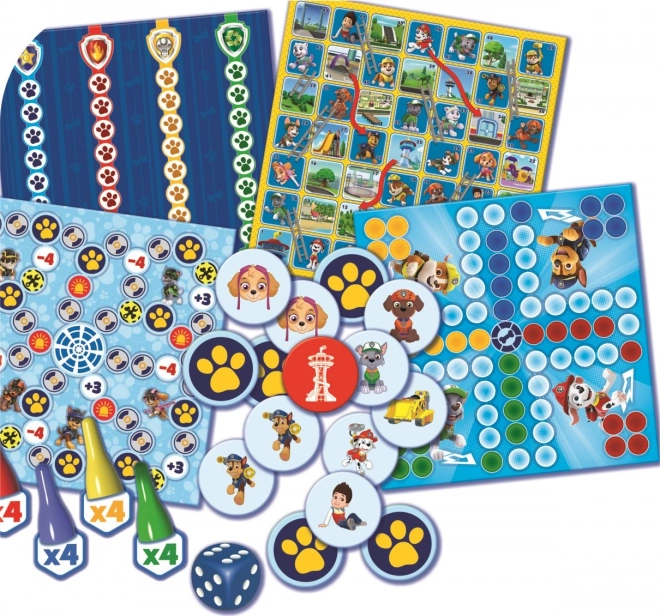 TREFL Jeu La Pat' Patrouille 4 en 1
