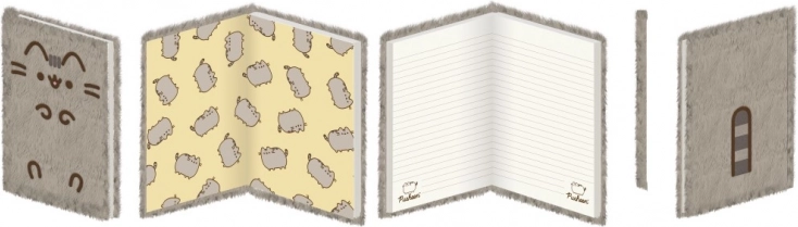 Bloc à anneaux en peluche Pusheen