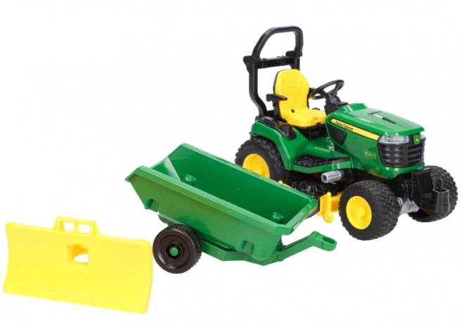 Tracteur de jardin Bruder John Deere X949 avec jardinier