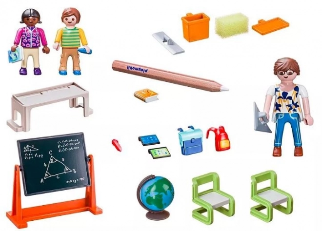 City Life 70314 Boîte d'école avec figurines