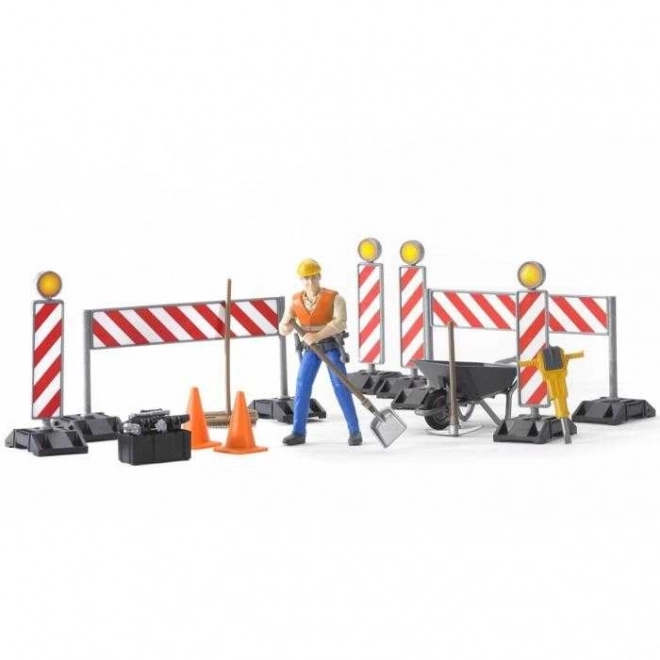Bruder BWORLD Barrières et panneaux de signalisation