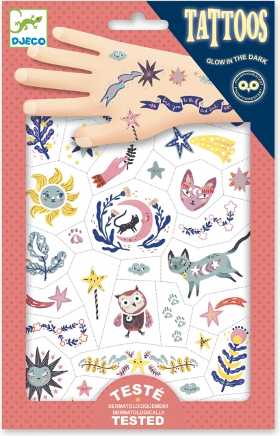 Tatouages Rêves Heureux de Djeco