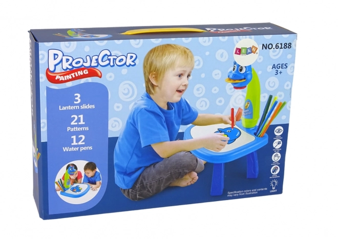 Projecteur à dessin avec motif de dinosaure pour enfants