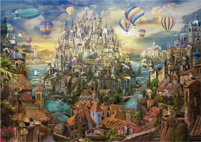 Puzzle Ville des rêves 8000 pièces
