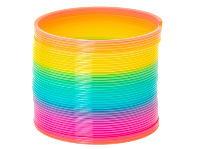 Ressort magique arc-en-ciel sautant
