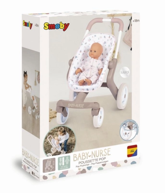 BN Poussette pour poupées sportive