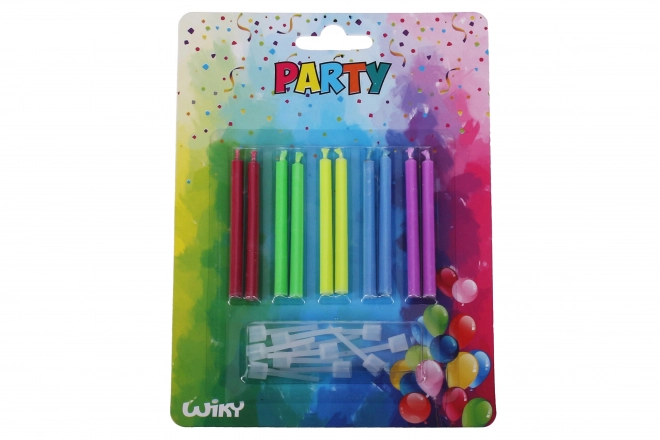 Bougies à Flamme Colorée