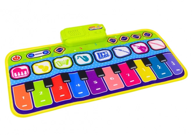 Tapis de danse Interactif Instrument de piano 60 cm x 30 cm