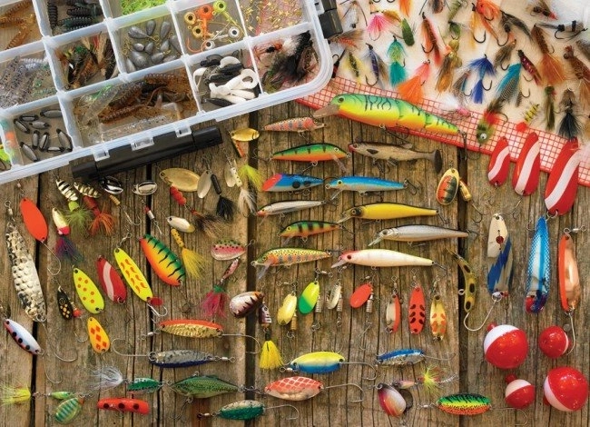 COBBLE HILL Puzzle Leurres de pêche 1000 pièces
