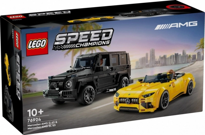 LEGO Speed Champions 76924 Mercedes-AMG G 63 et Mercedes-AMG SL 63