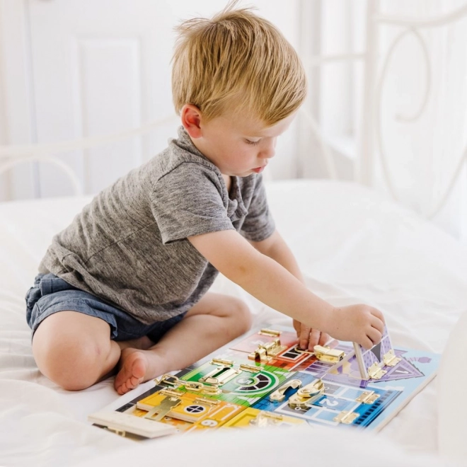 Serrures et panneau de sécurité Melissa and Doug
