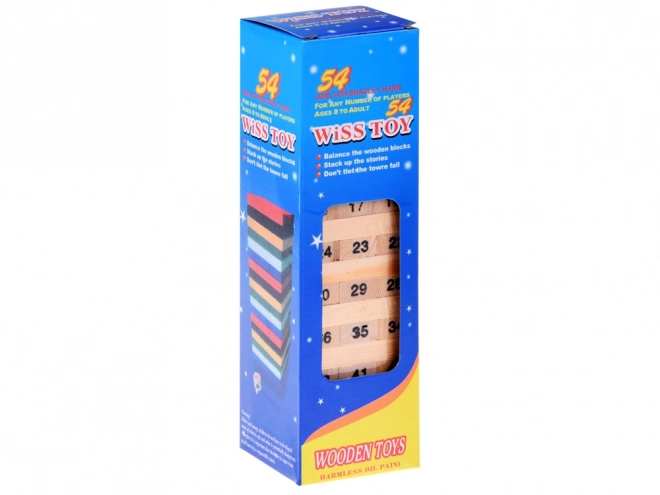 Jeu de tour en bois