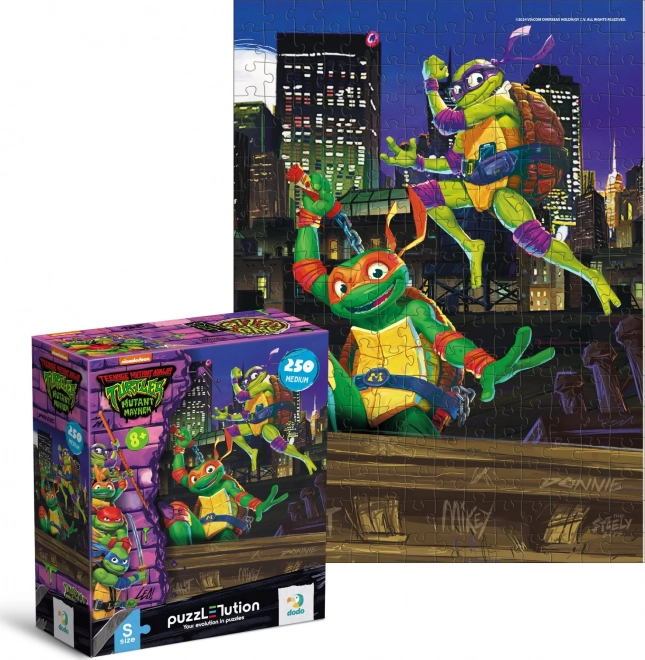 Puzzle Tortues Ninja : Donatello et Michelangelo