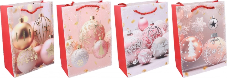 Sac cadeau de Noël taille L 31 × 40 × 12 cm