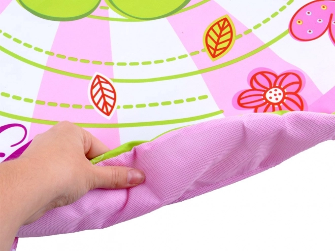 Tapis de jeu pour enfant avec moustiquaire