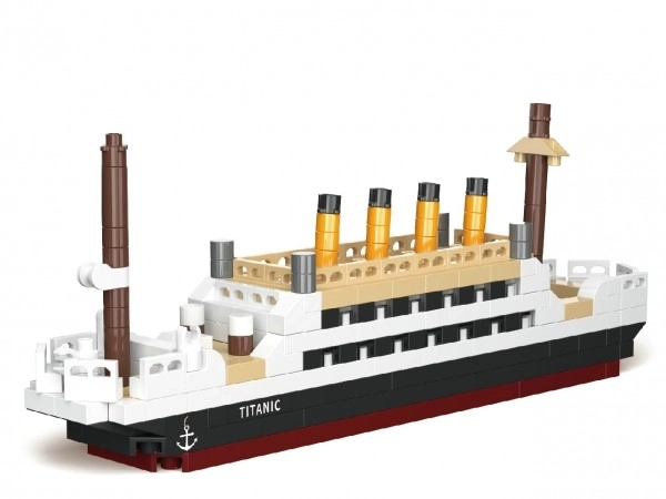 Kit de construction mini Titanic en plastique