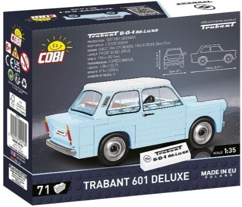 COBI Trabant 601 Deluxe, 1:35, 71 pièces