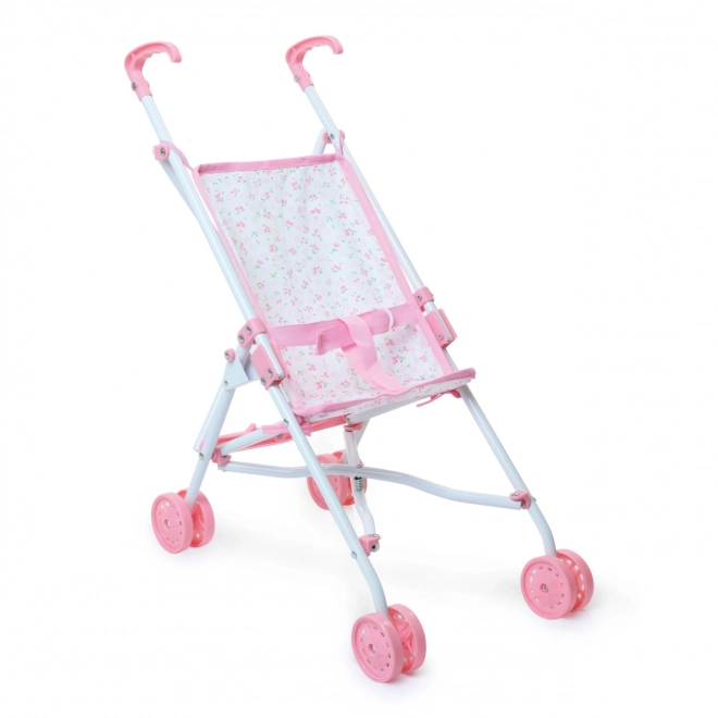 Poussette pliable pour poupées Petitcollin Petites Fleurs