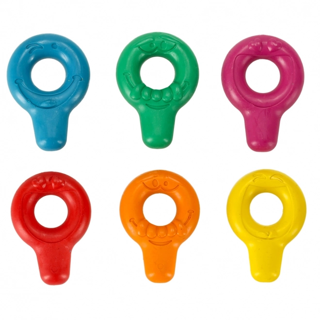 Pastels ronds pour bébés Colorpeps 6 couleurs Maped