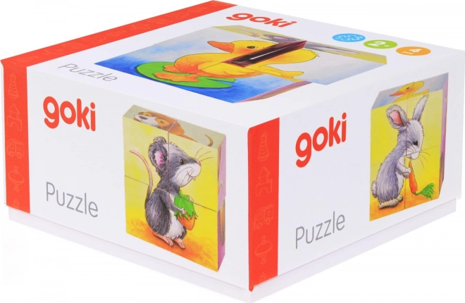 Cubes avec animaux