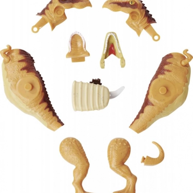 Figurine de dinosaure lumineuse dans un œuf