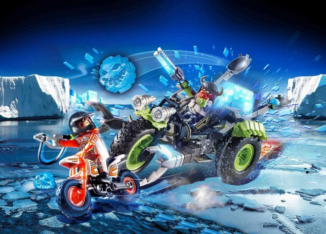 Playmobil Top Agents Triporteur des Rebelles de l'Arctique