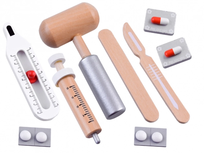 Ensemble en bois d'accessoires PETIT DENTISTE ZA4718