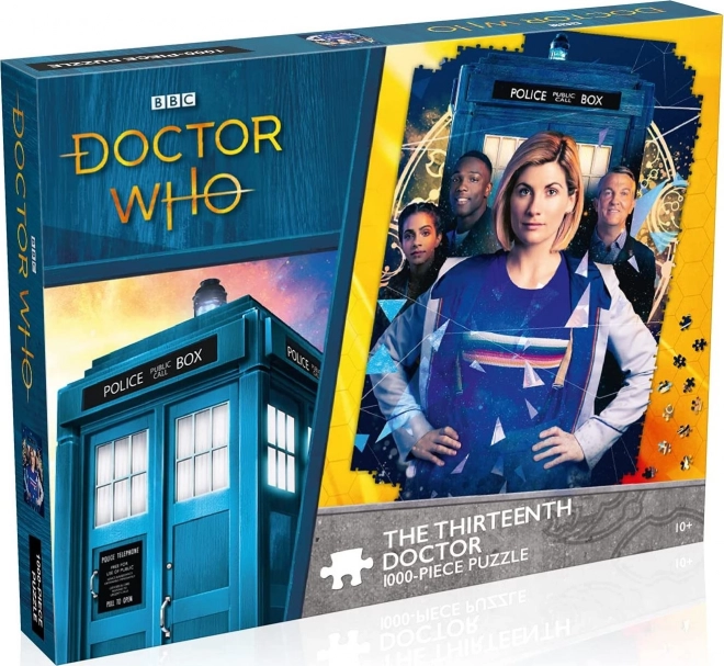 Puzzle Doctor Who : Treizième Docteur - Présent 1000 pièces