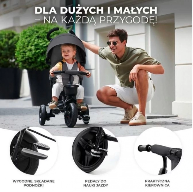 Tricycle enfant Aveo Malachite Gris