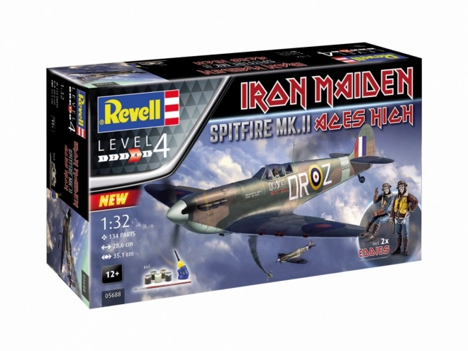 Maquette Iron Maiden Spitfire MK.II Aces High